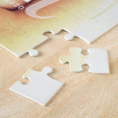 Puzzle Classe Monogramme Année Diplôme photo personnalisé (Côté)