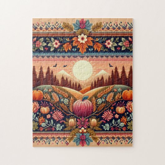 Puzzle Classic Fair Isle automne/automne (Vertical)