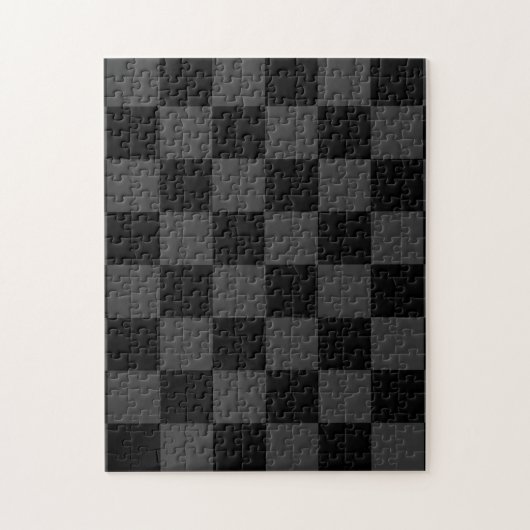 Puzzle Classic moderne noir & fumée noir tableau de bord (Vertical)