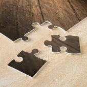 Puzzle Classic Sunburst Hollow Body Guitar (Côté)