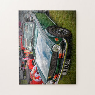 Puzzle Classic Triumph TR6 voiture de sport