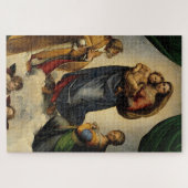 Puzzle Classique de Raphael "Vierge Sixtine" (vers 1513) (Horizontal)