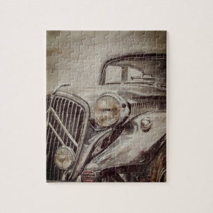 Puzzle classique de voiture