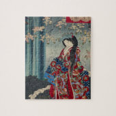 Puzzle Classique japonais de cool d'art de Madame Japon (Vertical)