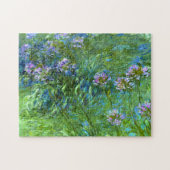 Puzzle Claude Monet : Agapanthus (Horizontal)