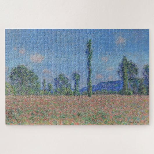 Puzzle Claude Monet Champ de coquelicots (1890) (Horizontal)