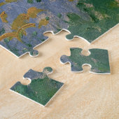 Puzzle Claude Monet - Champ d'iris jaunes à Giverny (Côté)