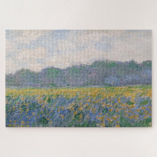Puzzle Claude Monet - Champ d'iris jaunes à Giverny (Horizontal)