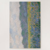 Puzzle Claude Monet - Champ d'iris jaunes à Giverny (Vertical)