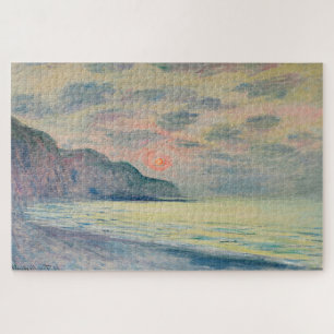 Puzzle Claude Monet Coucher de soleil à Pourville