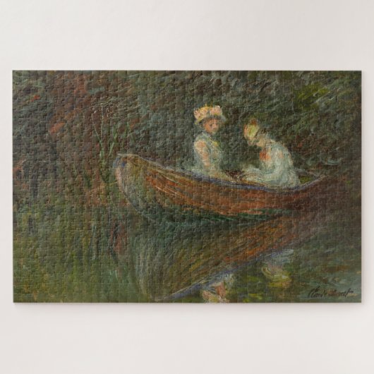 Puzzle Claude Monet – Deux Femmes dans un bateau 1887 (Horizontal)