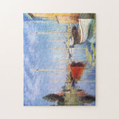 Puzzle Claude Monet : Embarcations de plaisance à (Vertical)