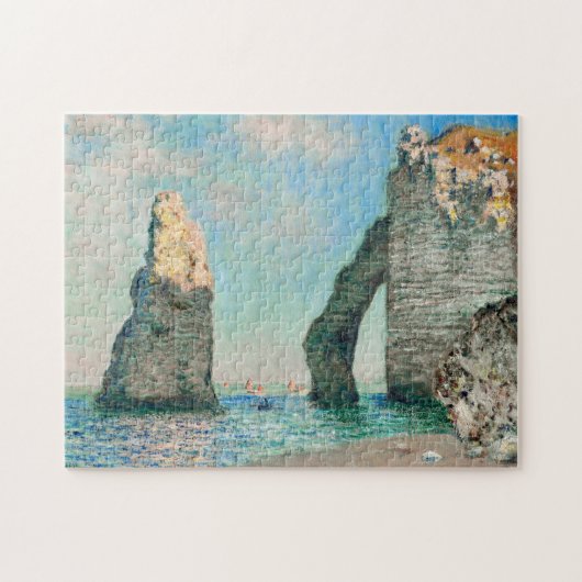 Puzzle Claude Monet - Falaises Étretat (Horizontal)