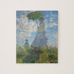 Puzzle Claude Monet | Femme avec un parasol<br><div class="desc">Femme avec un parasol - Madame Monet et son fils,  1875 (huile sur toile)| par Claude Monet | Lieu de l'art : National Gallery of Art Washington DC| Artiste français | Numéro de collection d'images : XOS741899</div>
