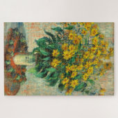 Puzzle Claude Monet - Fleurs d'artichauts de Jérusalem (Horizontal)