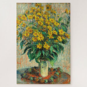 Puzzle Claude Monet - Fleurs d'artichauts de Jérusalem