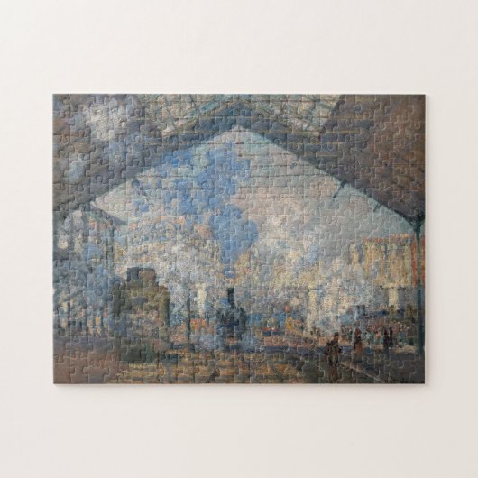 Puzzle Claude Monet - Gare Saint-Lazare Vue extérieure (Horizontal)