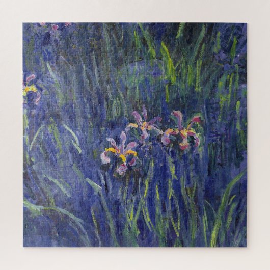 Puzzle Claude Monet - iris (Vertical)