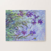 Puzzle Claude Monet - Iris Mauves / Iris Mauves (Horizontal)