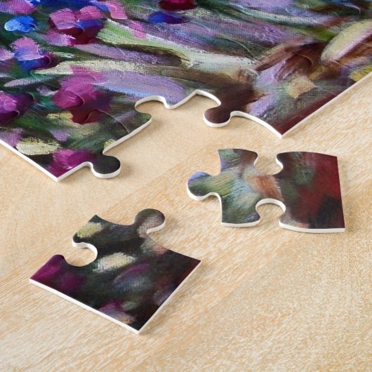 Puzzle Claude Monet : Jardin d'Iris par Giverny (Côté)