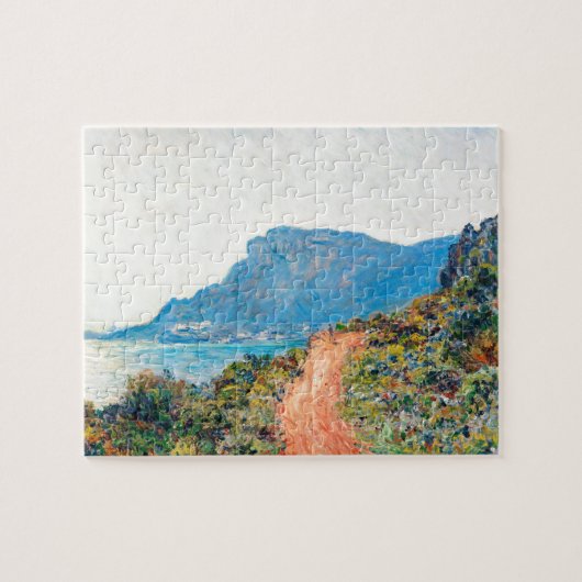 Puzzle Claude Monet La Corniche près de Monaco (Horizontal)