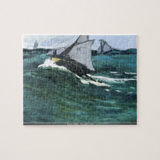 Puzzle Claude Monet - la vague verte