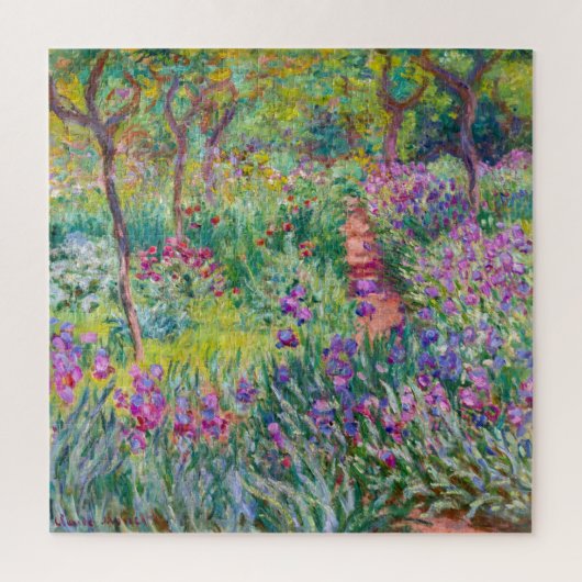 Puzzle Claude Monet - Le jardin d'Iris à Giverny (Vertical)
