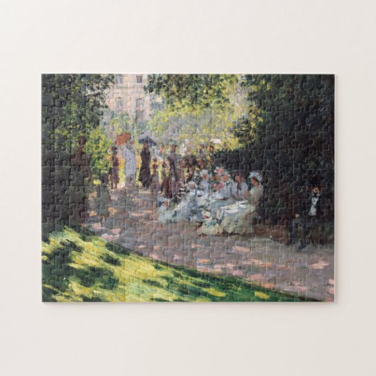 Puzzle Claude Monet | le Parc Monceau (Horizontal)