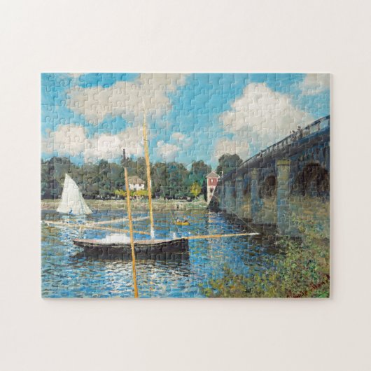 Puzzle Claude Monet Le pont d'Argenteuil (1874) (Horizontal)