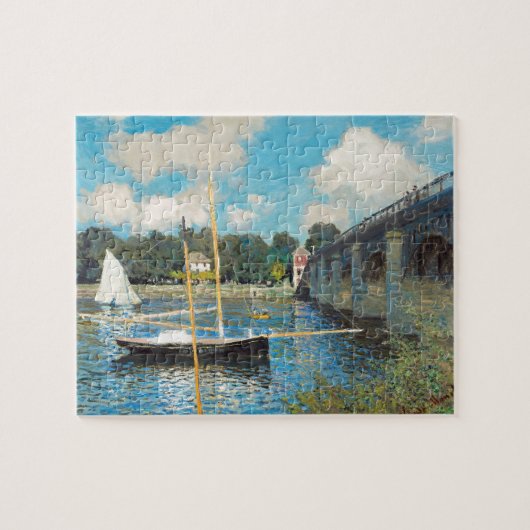 Puzzle Claude Monet Le pont d'Argenteuil (1874) (Horizontal)