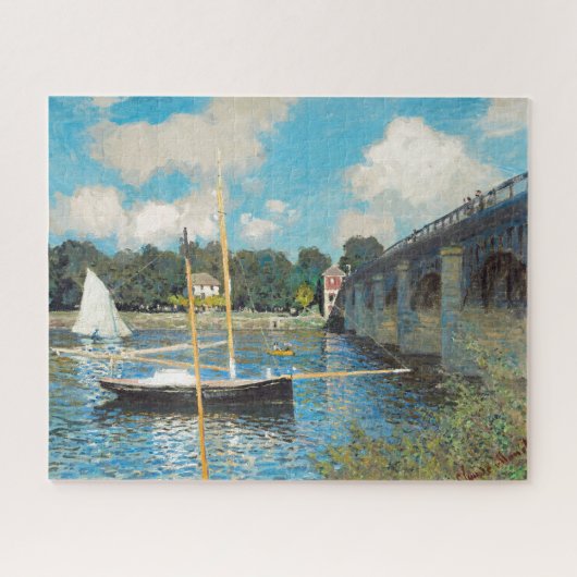 Puzzle Claude Monet Le pont d'Argenteuil (1874) (Horizontal)