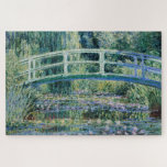 Puzzle Claude Monet | Le Pont Japonais (La Lys Eau<br><div class="desc">"The Japanese Bridge (The Water-Lily Pond) - 1899" Peint par Oscar Claude Monet. À propos de l'artiste : Oscar Claude Monet (14 novembre 1840 - 5 décembre 1926) Peintre français et fondateur du Mouvement impressionniste.</div>