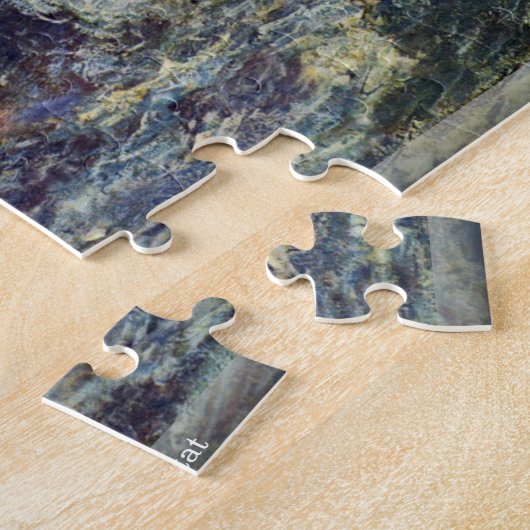 Puzzle Claude Monet - les falaises rocheuses d'Etretat (Côté)