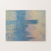 Puzzle Claude Monet Les maisons du Parlement Coucher de s (Horizontal)