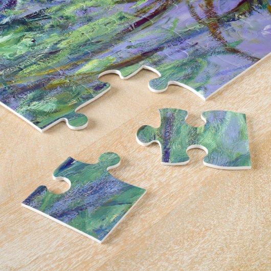 Puzzle Claude Monet - Lilac Irises / Iris Mauves (Côté)
