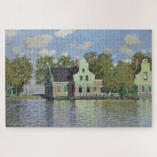 Puzzle Claude Monet Maisons au bord de la rivière Zaan