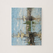 Puzzle Claude Monet| Navires circulant sur la Seine à Rou (Vertical)