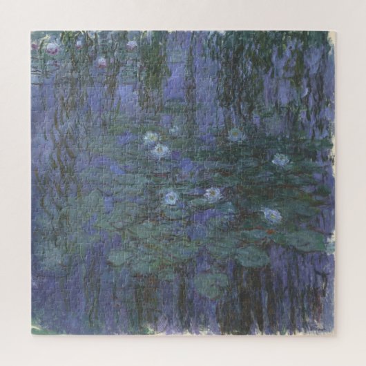 Puzzle Claude Monet – Nymphéas bleus (Vertical)
