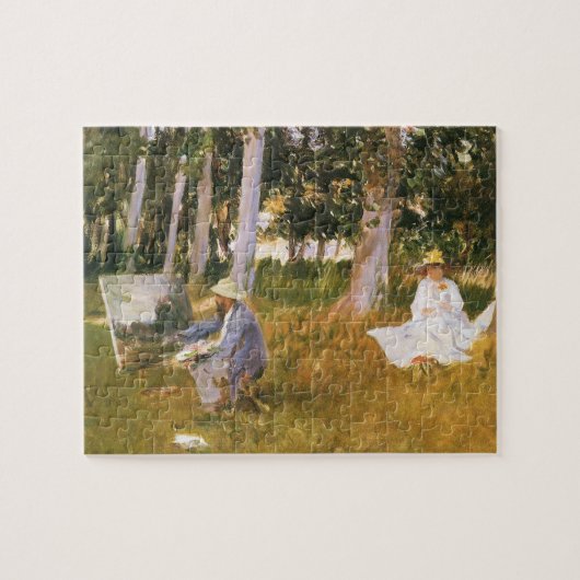 Puzzle Claude Monet Painting, Edge of a Wood par Sargent (Horizontal)