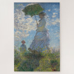 Puzzle Claude Monet Peinture de dame avec parasol<br><div class="desc">Claude Monet "Lady with a Parasol" qui est de Mme Monet et son fils. Belle peinture évocatrice d'une journée d'été parfaite. Le ciel bleu et les nuages blancs brillent avec les nuances de couleur que Monet a pu créer avec ses peintures.</div>