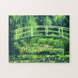 Puzzle Claude Monet : Pont au-dessus d'un étang des