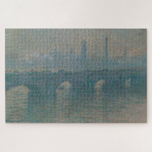 Puzzle Claude Monet – Pont de Waterloo, temps gris