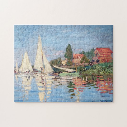 Puzzle Claude Monet - Régates à Argenteuil (Horizontal)