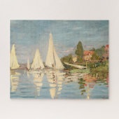 Puzzle Claude Monet | Regatta at Argenteuil, c.1872 (Horizontal)