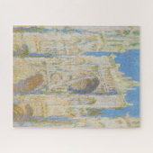 Puzzle Claude Monet Rouen Cathedral Portal Morning Light (Horizontal)