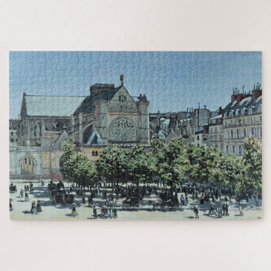 Puzzle Claude Monet St. Germain l’Auxerrois (Horizontal)