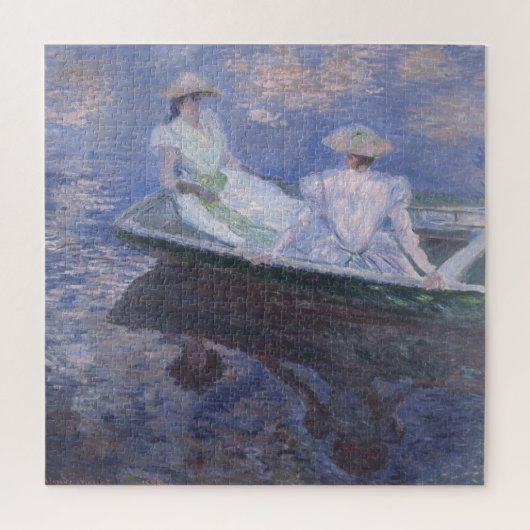 Puzzle Claude Monet – Sur le bateau (Vertical)