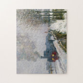Puzzle Claude Monet - Train dans la neige / La Locomotive (Vertical)