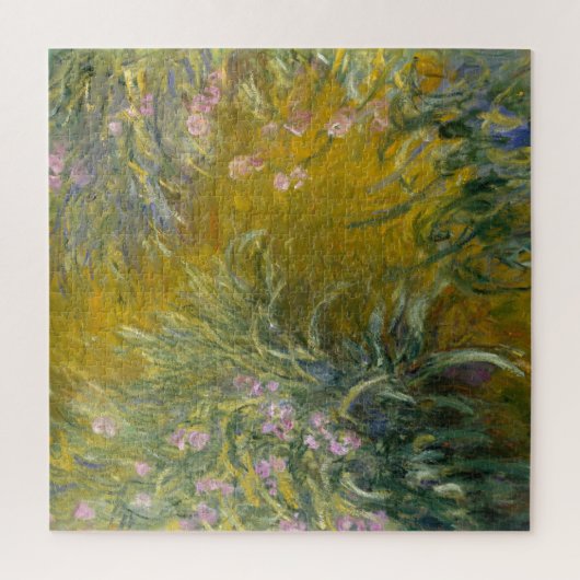 Puzzle Claude Monet| Traverser les Irises (Vertical)
