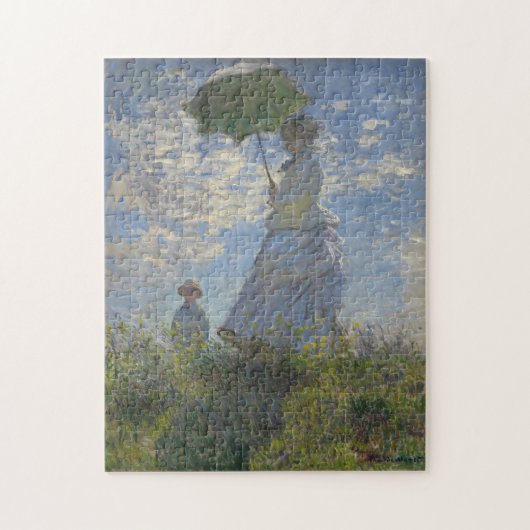 Puzzle Claude Monet Une femme avec un parasol (Vertical)